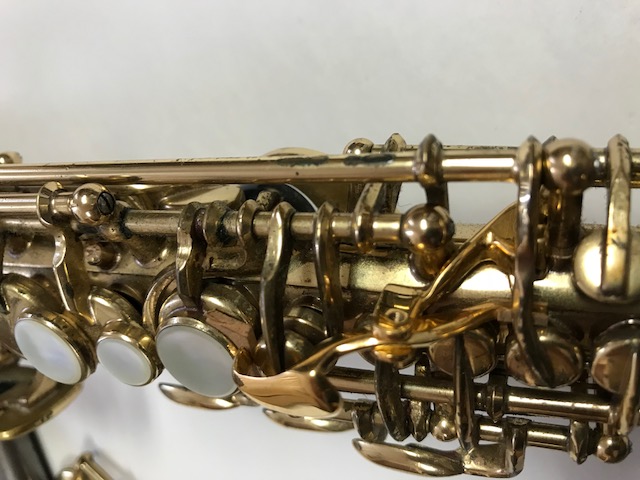 Installation of F-Fork Assembly for Selmer Mark VI Soprano Saxophone - 13