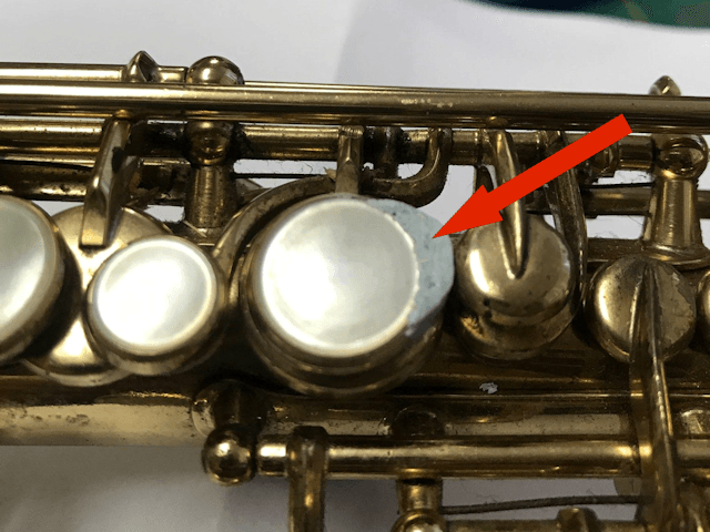 Installation of F-Fork Assembly for Selmer Mark VI Soprano Saxophone - 12